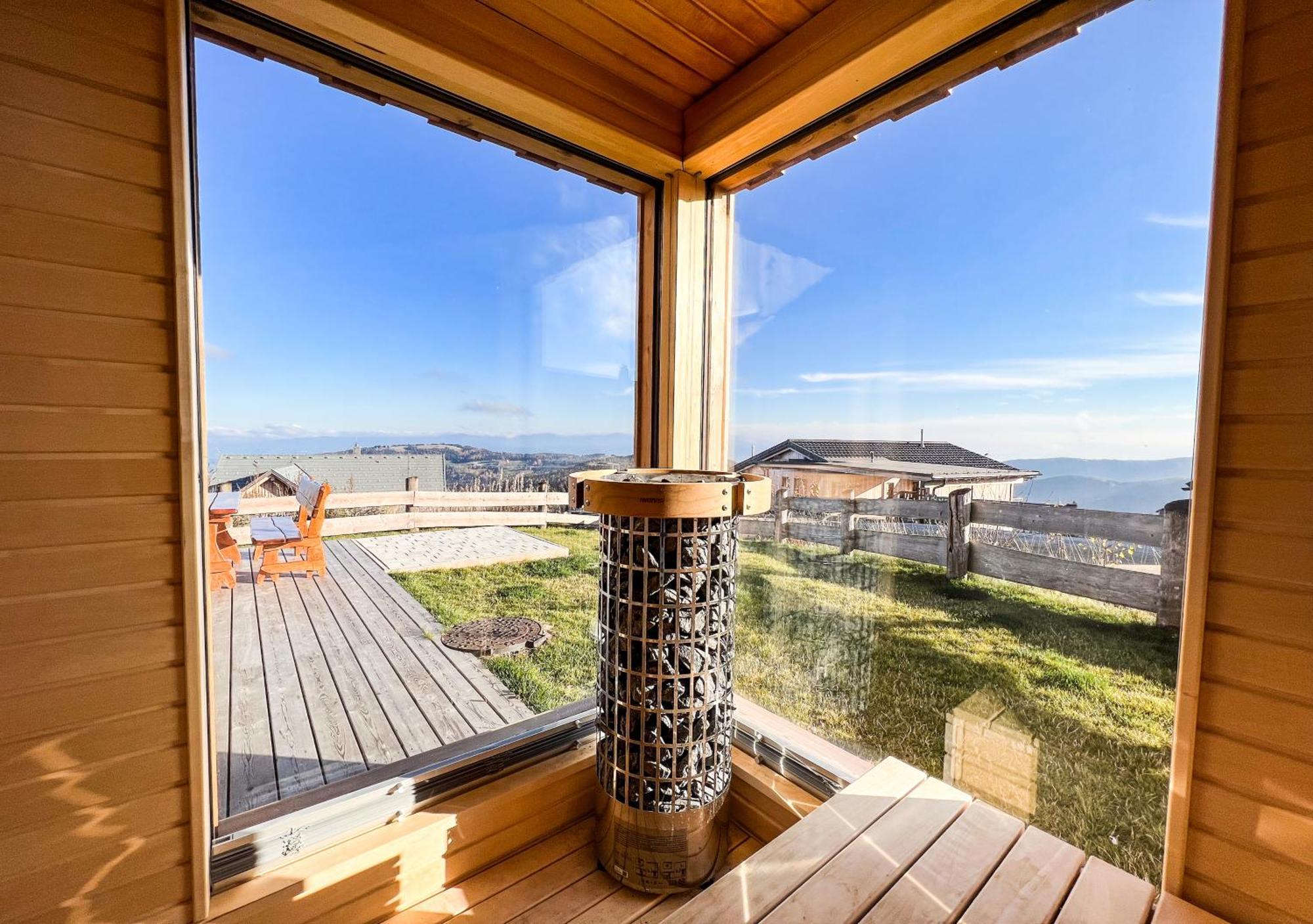 1A Chalet Eck - Wandern, Grillen, Panorama Sauna! Klippitztorl Eksteriør billede