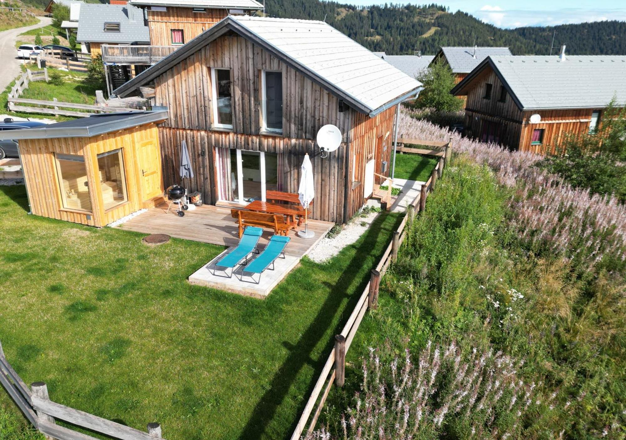 1A Chalet Eck - Wandern, Grillen, Panorama Sauna! Klippitztorl Eksteriør billede