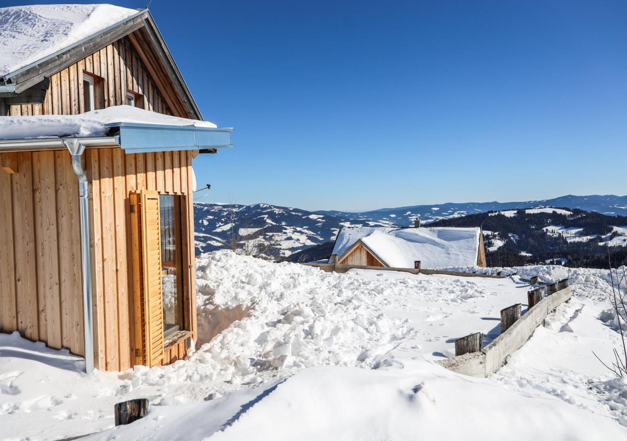 1A Chalet Eck - Wandern, Grillen, Panorama Sauna! Klippitztorl Eksteriør billede