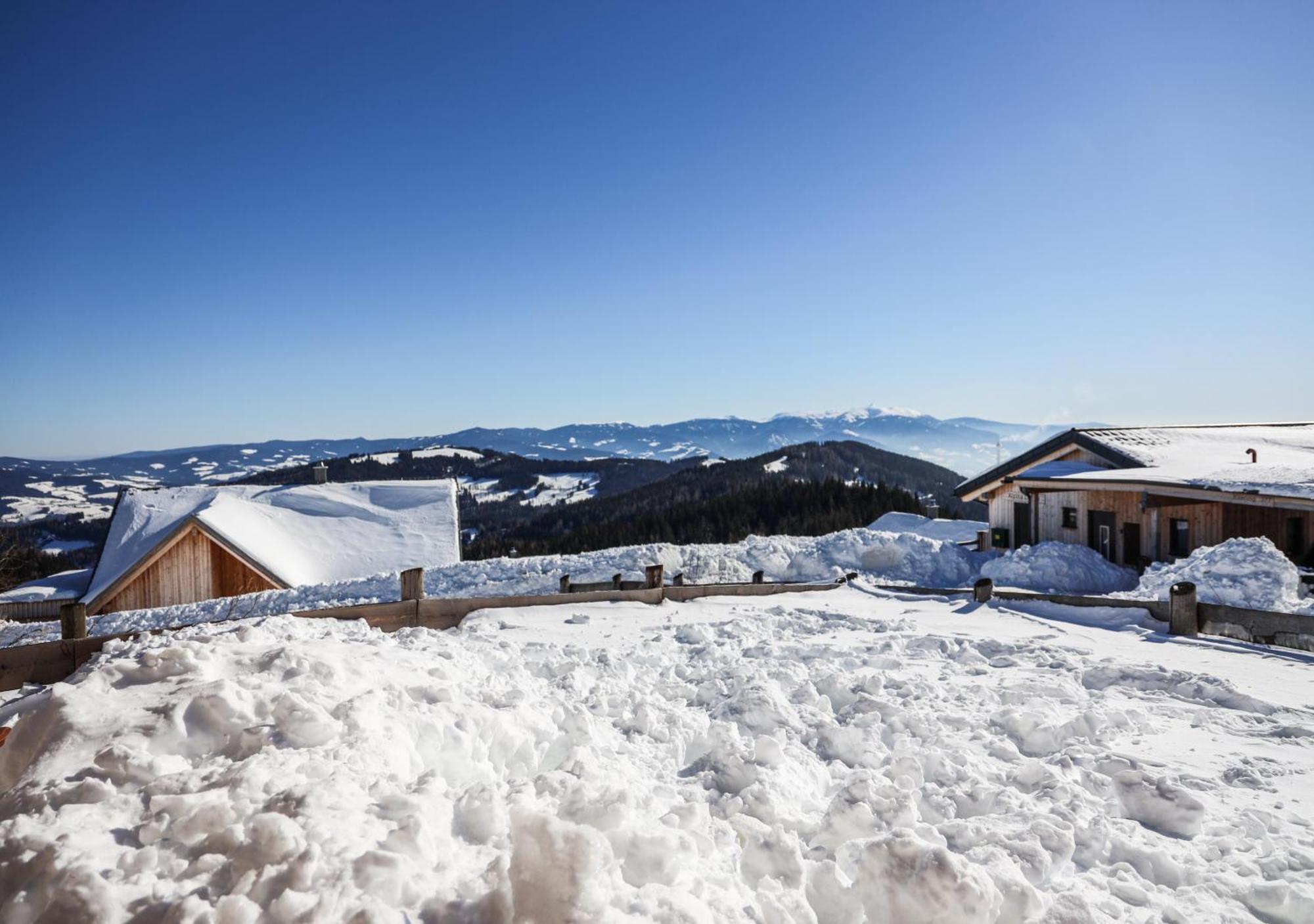 1A Chalet Eck - Wandern, Grillen, Panorama Sauna! Klippitztorl Eksteriør billede